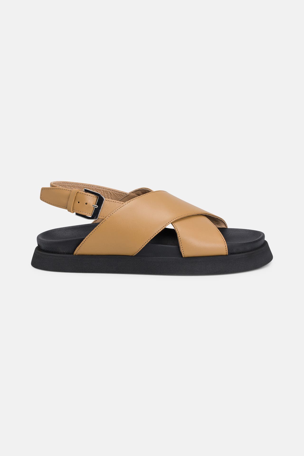 GARMENT PROJECT Sandalen 'Yodi' hellbraun, Bild 1