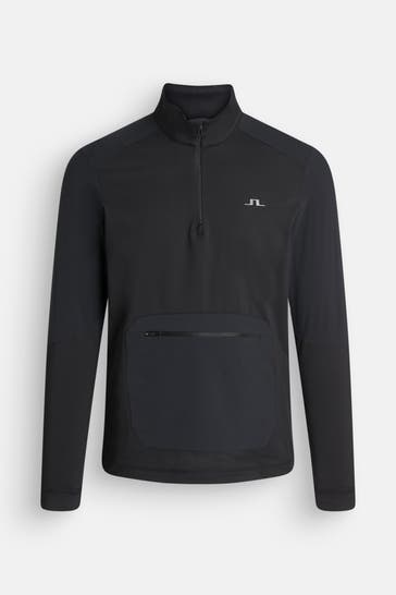 J.LINDEBERG SPORTSWEAR Midlayer 'Matias' schwarz