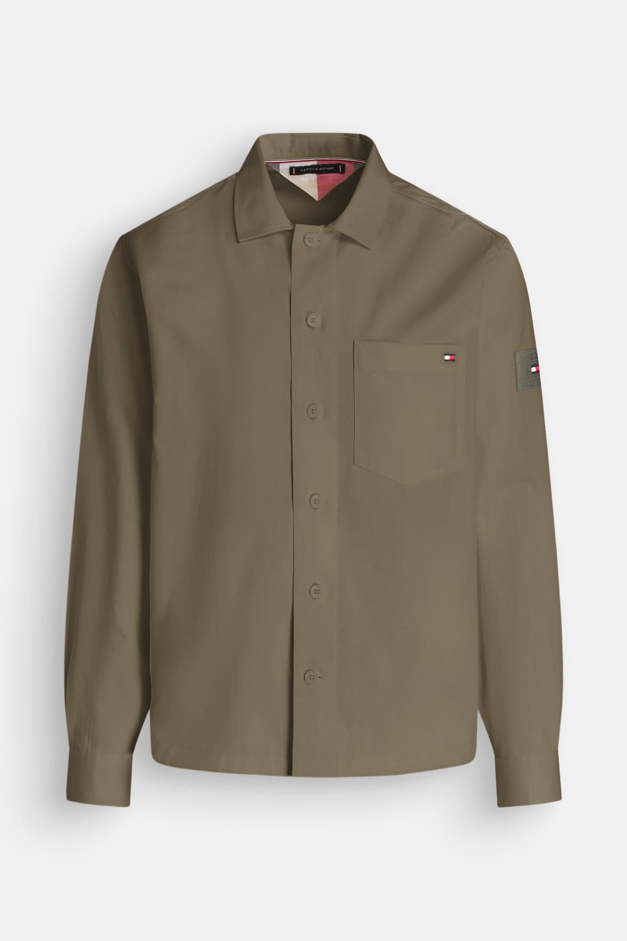 TOMMY HILFIGER Overshirt oliv, Bild 1