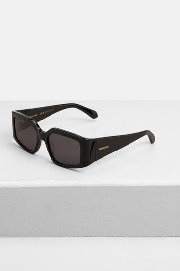 FERRAGAMO - Sonnenbrille schwarz