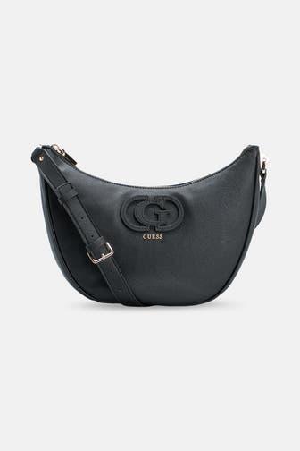 GUESS Schultertasche 'Calebra' schwarz