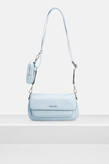 MICHAEL MICHAEL KORS Umhängetasche 'Jet Set Travel' hellblau