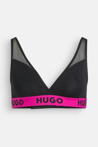 HUGO Bralette schwarz