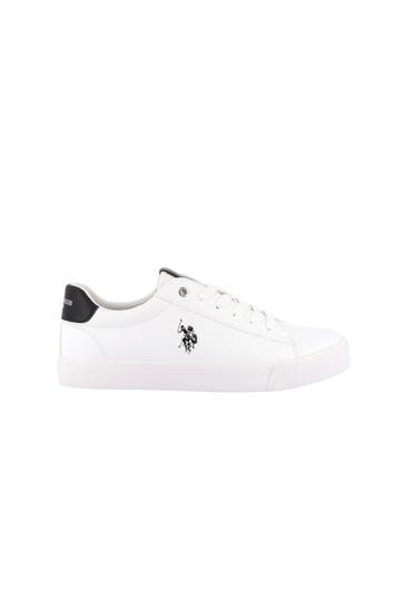 U.S. POLO ASSN. Sneaker 'Bob' weiß-schwarz