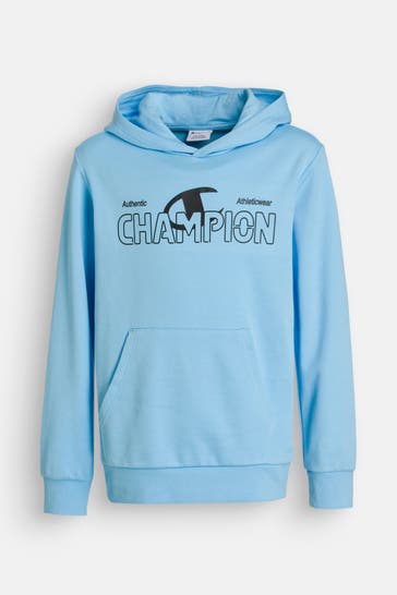 CHAMPION Hoodie hellblau