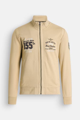 AERONAUTICA MILITARE Sweatjacke beige