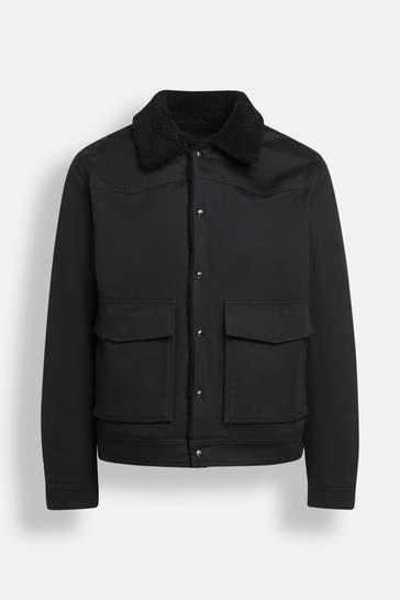 7 FOR ALL MANKIND Übergangsjacke 'Western' schwarz