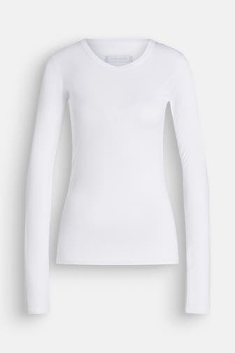 BLACK PALMS Longsleeve weiß