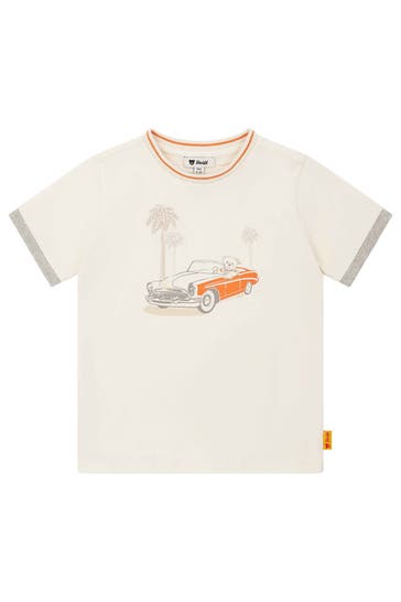 STEIFF T-Shirt ecru