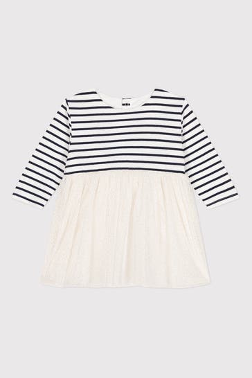 PETIT BATEAU Kleid zweifarbig