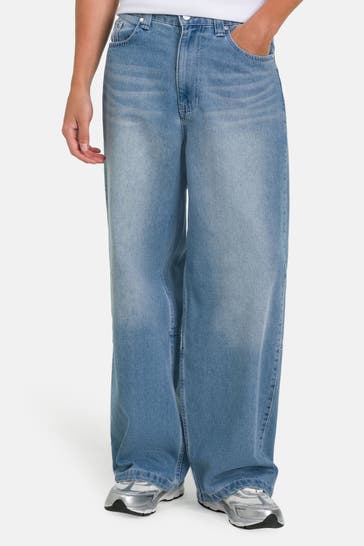 KARL KANI Jeans hellblau baggy