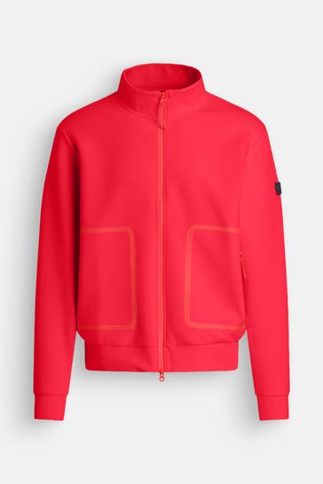 PEUTEREY Sweatjacke orangerot