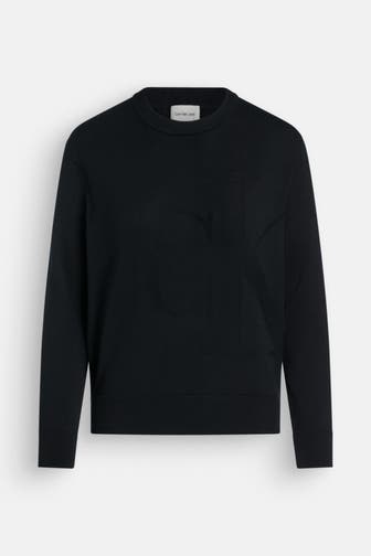 CALVIN KLEIN Strickpullover schwarz