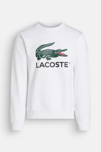 LACOSTE Sweatshirt weiß