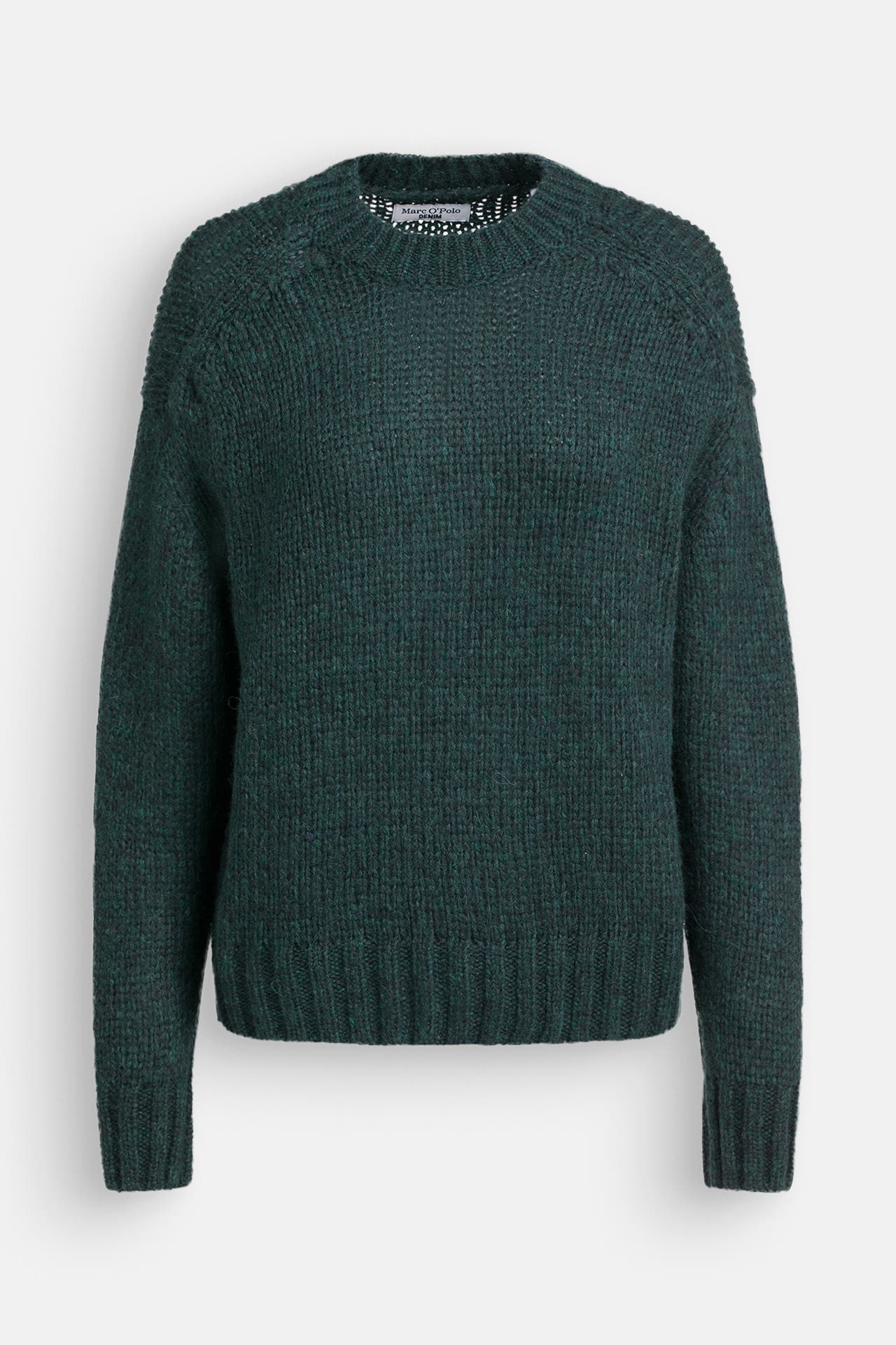 MARC O'POLO DENIM Strickpullover smaragdgrün, Bild 1