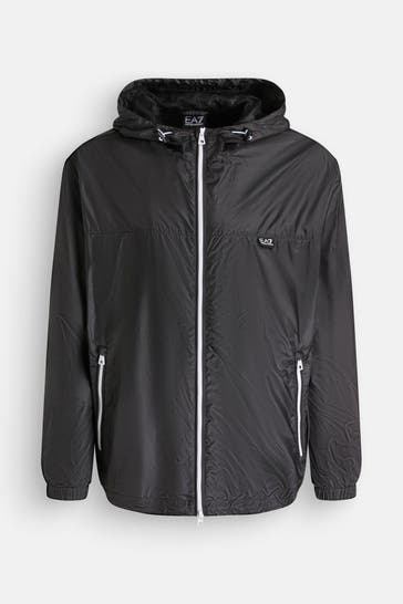 EA7 Übergangsjacke schwarz