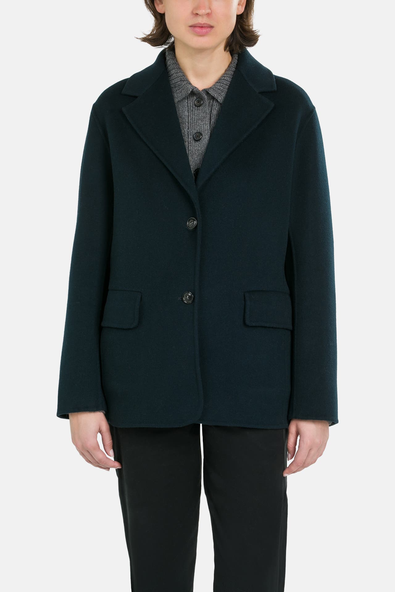 WOOLRICH Wollblazer schwarzblau, Bild 1
