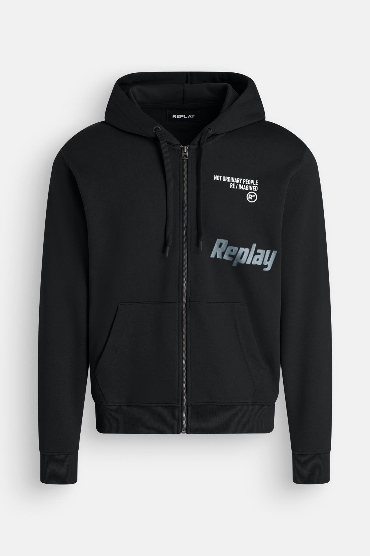 REPLAY Sweatjacke schwarz, Bild 1