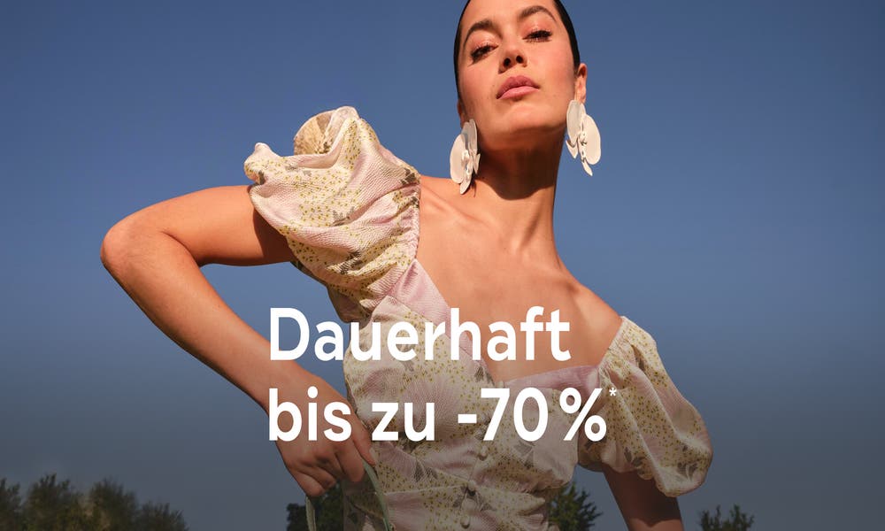 Dauerhaft bis zu -70%*