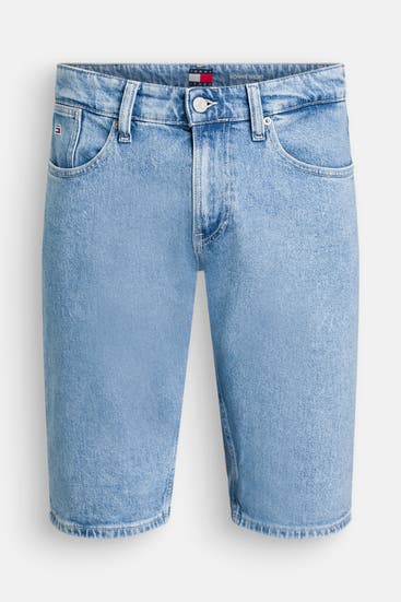 TOMMY HILFIGER - Jeansshorts hellblau