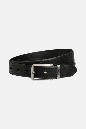 LLOYD BELTS Ledergürtel schwarz