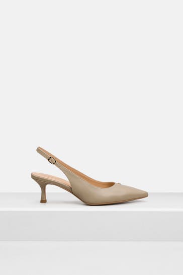 AIGNER Sling-Pumps 'Eva' greige