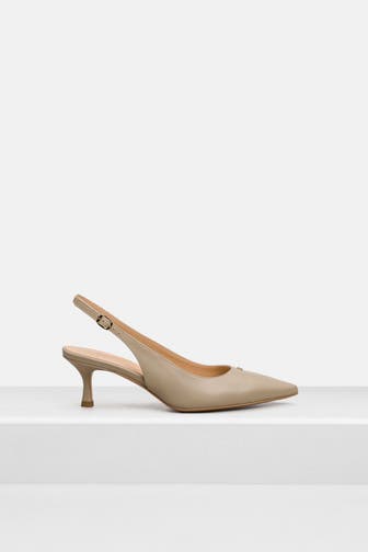 AIGNER Sling-Pumps 'Eva' greige