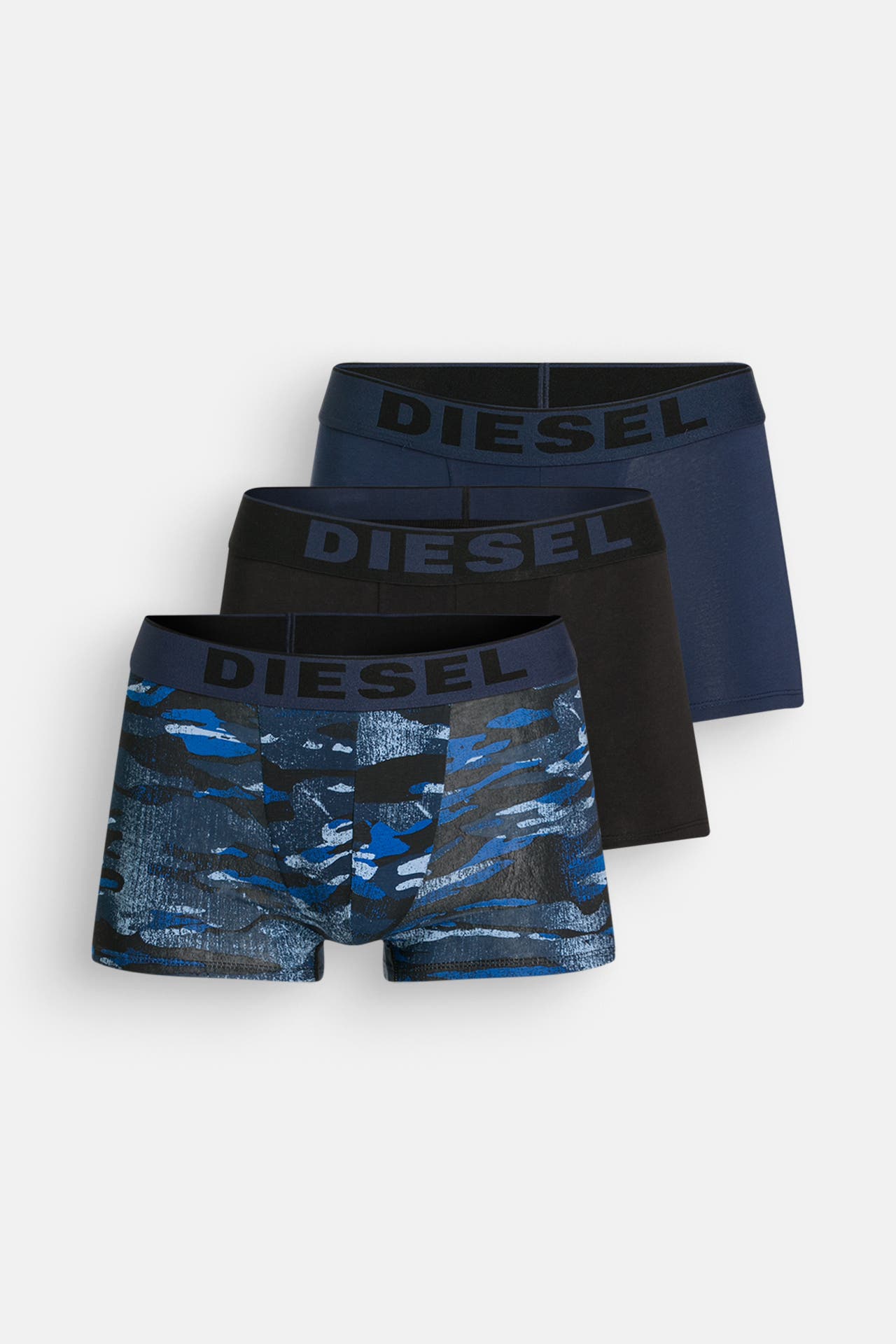 DIESEL 3er-Pack Boxer Trunks mehrfarbig, Bild 1