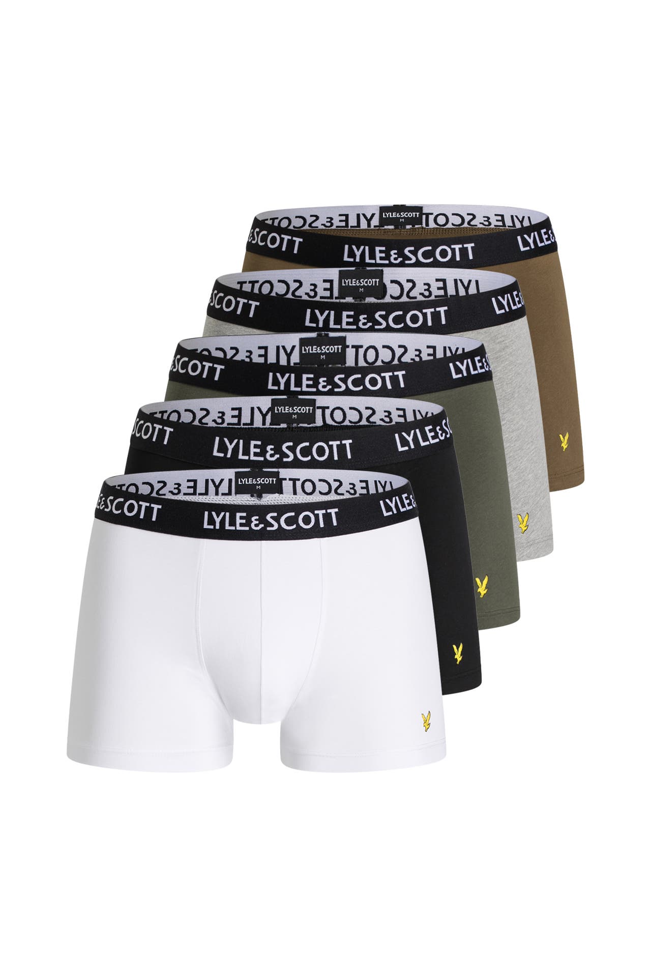 LYLE&SCOTT 5er-Pack Boxer Trunks mehrfarbig, Bild 1