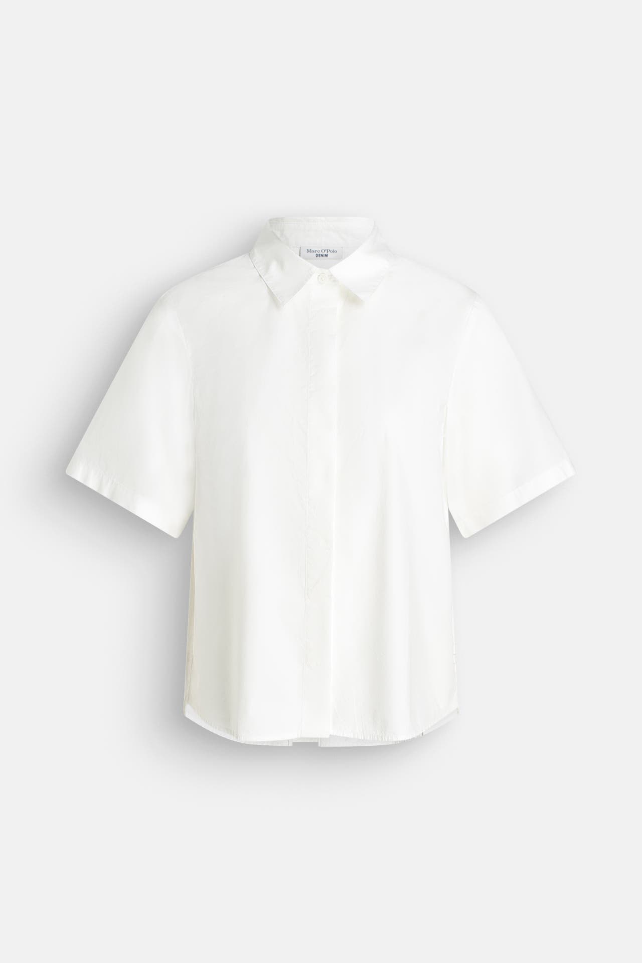 MARC O'POLO DENIM Kurzarmbluse weiß, Bild 1