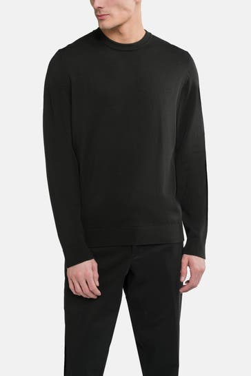 HUGO Strickpullover schwarz