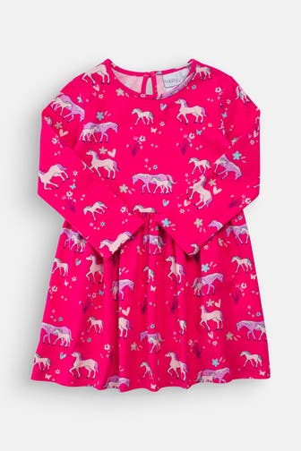 HAPPY GIRLS Kleid rot gemustert