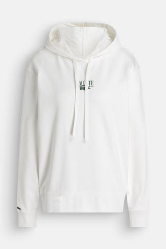LACOSTE Hoodie weiß