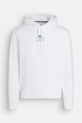 LACOSTE Hoodie weiß
