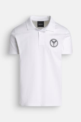 CARLO COLUCCI Polo-Shirt weiß