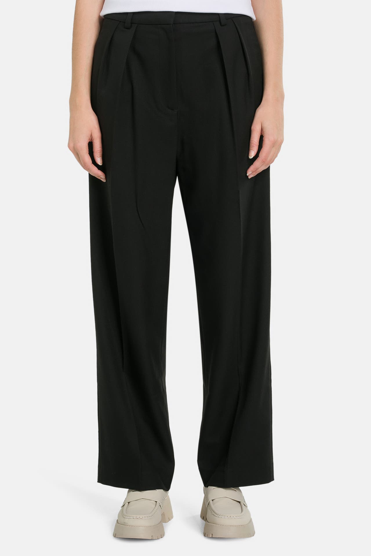 TOMMY HILFIGER Stoffhose schwarz, Bild 1