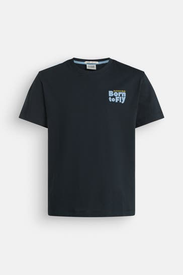 SCOTCH & SODA T-Shirt schwarz