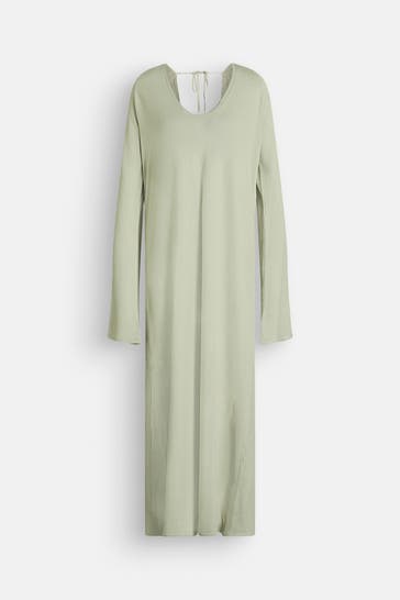 BLACK PALMS Maxikleid 'Kenza' pastelgrün