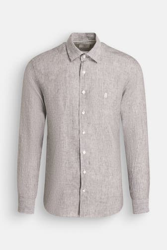 BOGNER Leinenhemd 'Timi' Regular Fit