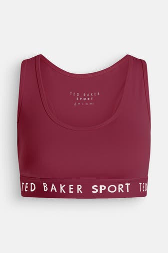 TED BAKER Sport-Bustier 'Diana' weinrot