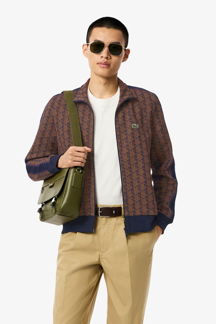 LACOSTE Sweatjacke gemustert, Bild 1