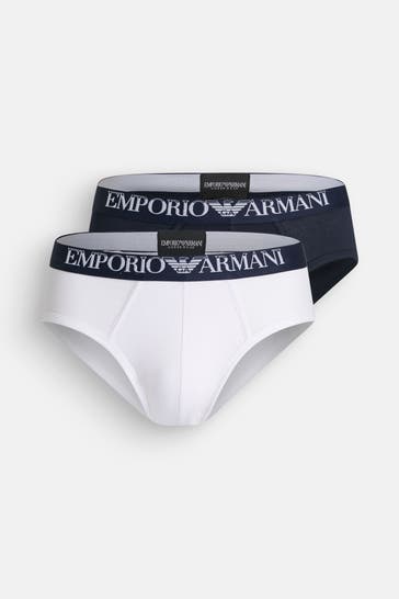 EMPORIO ARMANI 2er-Pack Slips zweifarbig