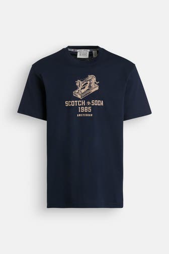 SCOTCH & SODA T-Shirt navy
