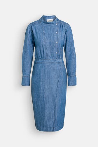 BA&SH Jeanskleid blau