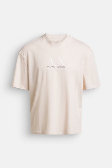 ARMANI EXCHANGE T-Shirt creme