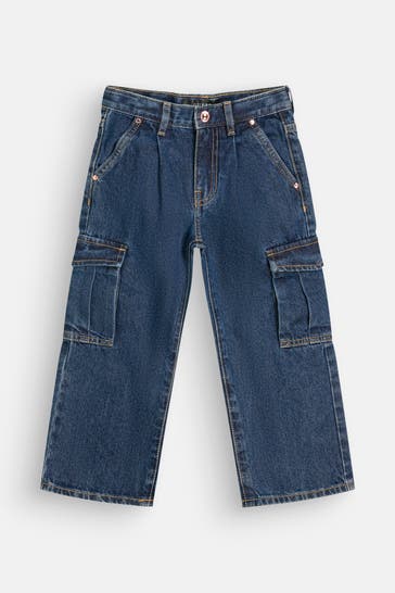 GUESS Jeans dunkelblau straight
