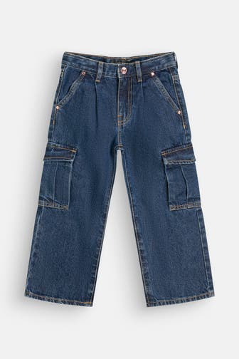 GUESS Jeans dunkelblau straight