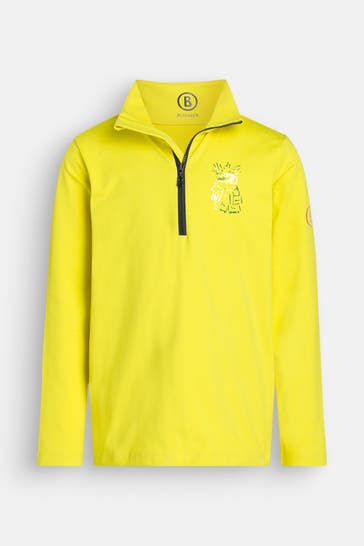 BOGNER Midlayer 'Benno' neongelb
