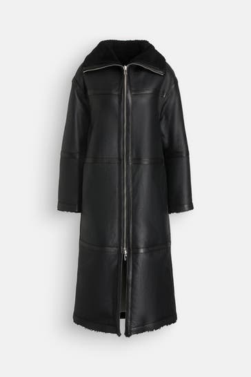 BELSTAFF Ledermantel 'Helix' schwarz