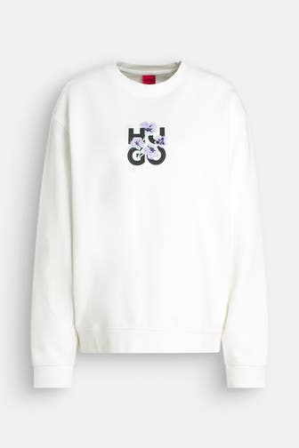 HUGO Sweatshirt weiß